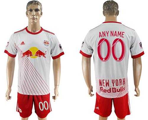 Red Bull Personalized Home Soccer Club Jersey