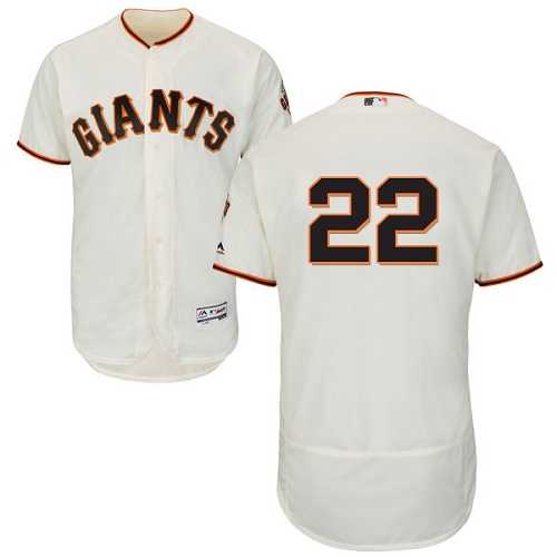 San Francisco Giants #22 Will Clark Cream Flexbase Authentic Collection Stitched MLB Jersey