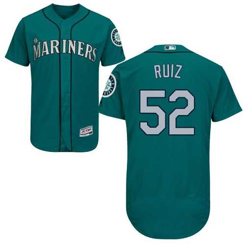 Seattle Mariners #52 Carlos Ruiz Green Flexbase Authentic Collection Stitched MLB Jersey
