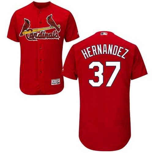 St.Louis Cardinals #37 Keith Hernandez Red Flexbase Authentic Collection Stitched MLB Jersey