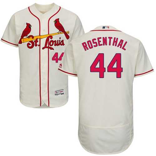 St.Louis Cardinals #44 Trevor Rosenthal Cream Flexbase Authentic Collection Stitched MLB Jersey
