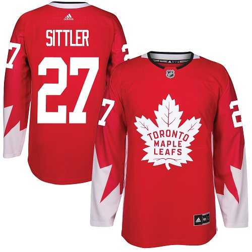 Toronto Maple Leafs #27 Darryl Sittler Red Alternate Stitched NHL Jersey