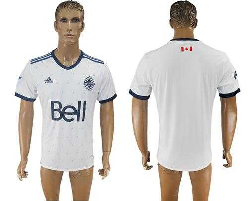 Vancouver Whitecaps FC Blank Home Soccer Club Jersey