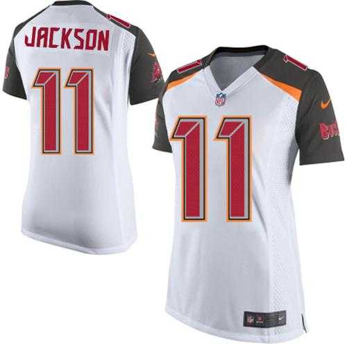 Women's Nike Tampa Bay Buccaneers #11 DeSean Jackson White Stitched NFL New Elite Jersey