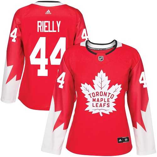 Women's Toronto Maple Leafs #44 Morgan Rielly Red Alternate Stitched NHL Jersey