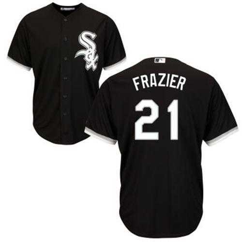 Youth Chicago White Sox #21 Todd Frazier Black Alternate Cool Base Stitched MLB Jersey
