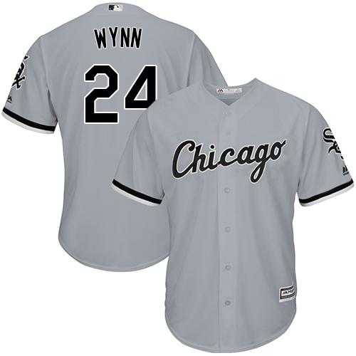 Youth Chicago White Sox #24 Early Wynn Grey Road Cool Base Stitched MLB Jersey