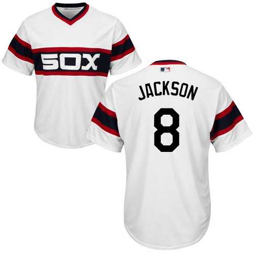 Youth Chicago White Sox #8 Bo Jackson White Alternate Home Cool Base Stitched MLB Jersey