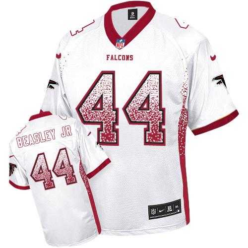 Youth Nike Atlanta Falcons #44 Vic Beasley Jr White Stitched NFL Elite Drift Fashion Jersey