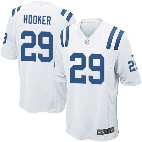 Youth Nike Indianapolis Colts #29 Malik Hooker White Stitched NFL Elite Jersey