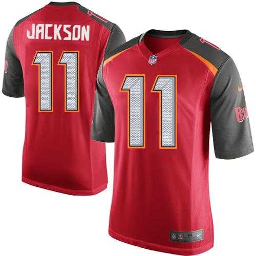 Youth Nike Tampa Bay Buccaneers #11 DeSean Jackson Red Team Color Stitched NFL New Elite Jersey