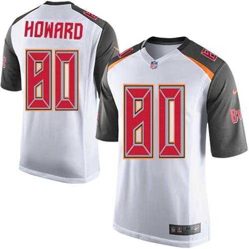 Youth Nike Tampa Bay Buccaneers #80 O. J. Howard White Stitched NFL New Elite Jersey