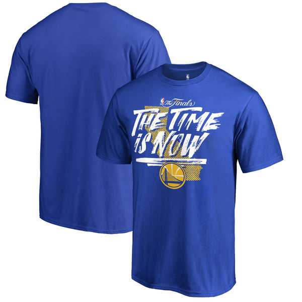 Men's Golden State Warriors Fanatics Branded Royal 2017 NBA Finals Bound Team T-Shirt