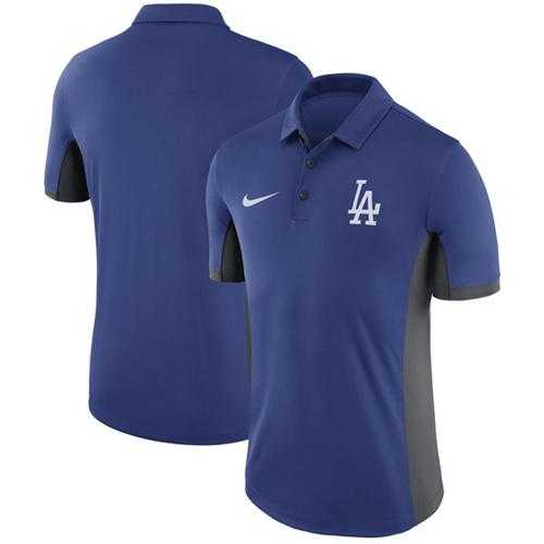 Men's Los Angeles Dodgers Nike Royal Franchise Polo