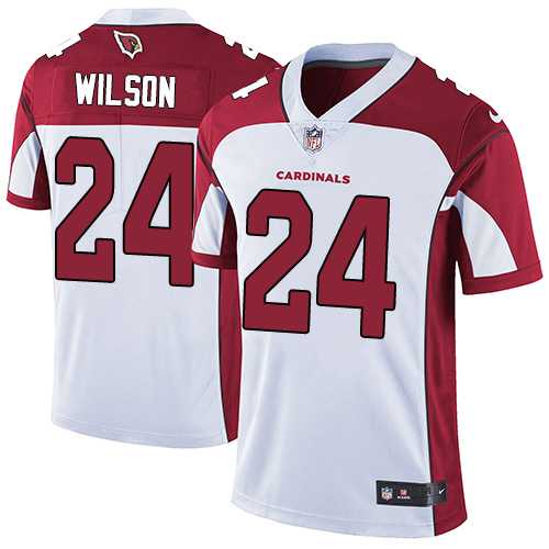 Nike Arizona Cardinals #24 Adrian Wilson White Men's Stitched NFL Vapor Untouchable Limited Jersey
