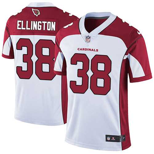 Nike Arizona Cardinals #38 Andre Ellington White Men's Stitched NFL Vapor Untouchable Limited Jersey