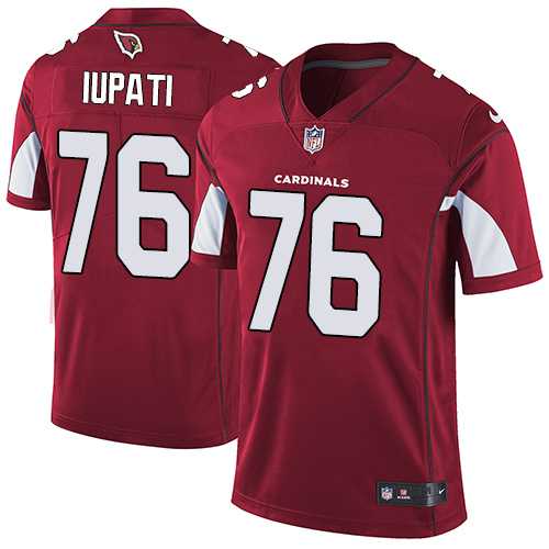 Nike Arizona Cardinals #76 Mike Iupati Red Team Color Men's Stitched NFL Vapor Untouchable Limited Jersey