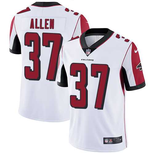 Nike Atlanta Falcons #37 Ricardo Allen White Men's Stitched NFL Vapor Untouchable Limited Jersey