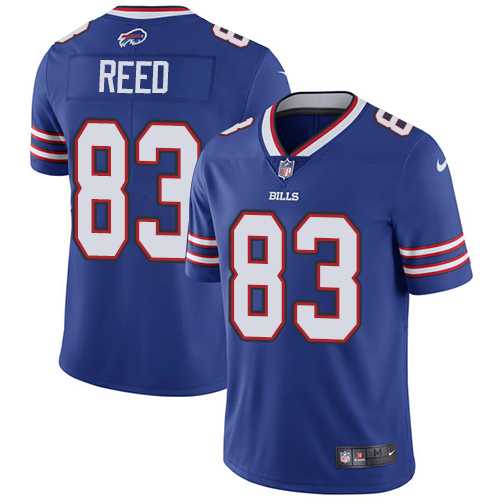 Nike Buffalo Bills #83 Andre Reed Royal Blue Team Color Men's Stitched NFL Vapor Untouchable Limited Jersey