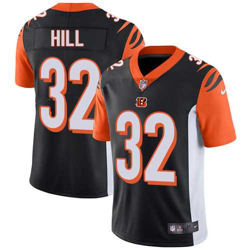 Nike Cincinnati Bengals #32 Jeremy Hill Black Team Color Men's Stitched NFL Vapor Untouchable Limited Jersey