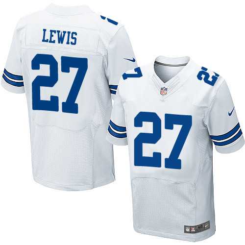 Nike Dallas Cowboys #27 Jourdan Lewis White Men's Stitched NFL Elite Jersey