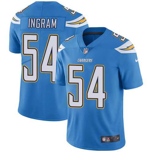 Nike Los Angeles Chargers #54 Melvin Ingram Electric Blue Alternate Men's Stitched NFL Vapor Untouchable Limited Jersey