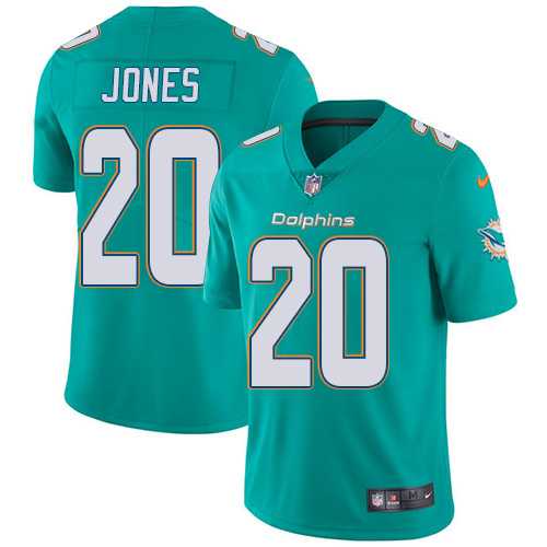Nike Miami Dolphins #20 Reshad Jones Aqua Green Team Color Men's Stitched NFL Vapor Untouchable Limited Jersey