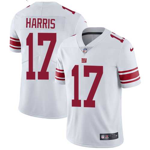 Nike New York Giants #17 Dwayne Harris White Men's Stitched NFL Vapor Untouchable Limited Jersey