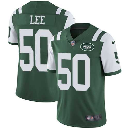 Nike New York Jets #50 Darron Lee Green Team Color Men's Stitched NFL Vapor Untouchable Limited Jersey