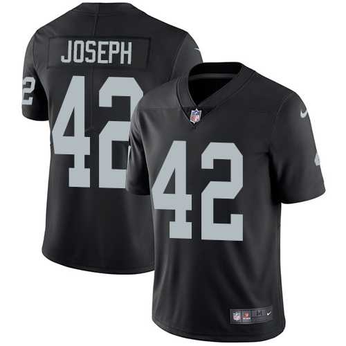 Nike Oakland Raiders #42 Karl Joseph Black Team Color Men's Stitched NFL Vapor Untouchable Limited Jersey