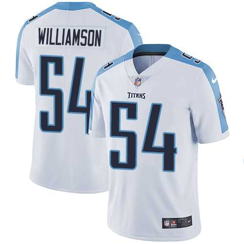 Nike Tennessee Titans #54 Avery Williamson White Men's Stitched NFL Vapor Untouchable Limited Jersey
