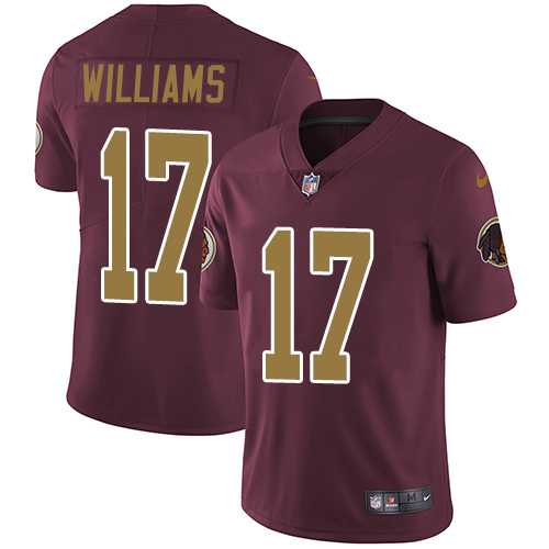 Nike Washington Redskins #17 Doug Williams Burgundy Red Alternate Men's Stitched NFL Vapor Untouchable Limited Jersey