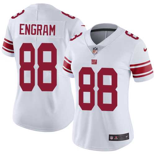 Women's Nike New York Giants #88 Evan Engram White Stitched NFL Vapor Untouchable Limited Jersey
