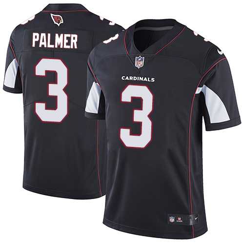 Youth Nike Arizona Cardinals #3 Carson Palmer Black Alternate Stitched NFL Vapor Untouchable Limited Jersey