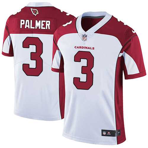 Youth Nike Arizona Cardinals #3 Carson Palmer White Stitched NFL Vapor Untouchable Limited Jersey