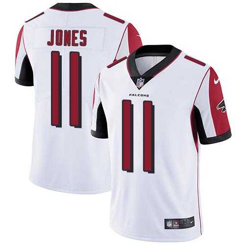 Youth Nike Atlanta Falcons #11 Julio Jones White Stitched NFL Vapor Untouchable Limited Jersey