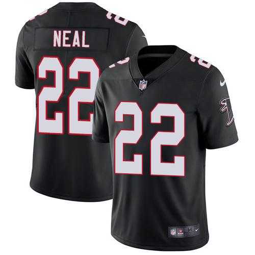 Youth Nike Atlanta Falcons #22 Keanu Neal Black Alternate Stitched NFL Vapor Untouchable Limited Jersey