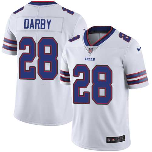 Youth Nike Buffalo Bills #28 Ronald Darby White Stitched NFL Vapor Untouchable Limited Jersey