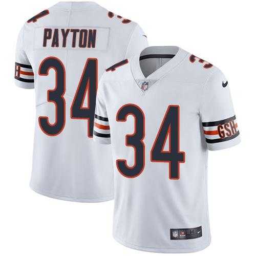 Youth Nike Chicago Bears #34 Walter Payton White Stitched NFL Vapor Untouchable Limited Jersey