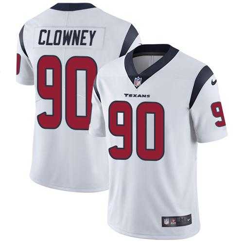 Youth Nike Houston Texans #90 Jadeveon Clowney White Stitched NFL Vapor Untouchable Limited Jersey