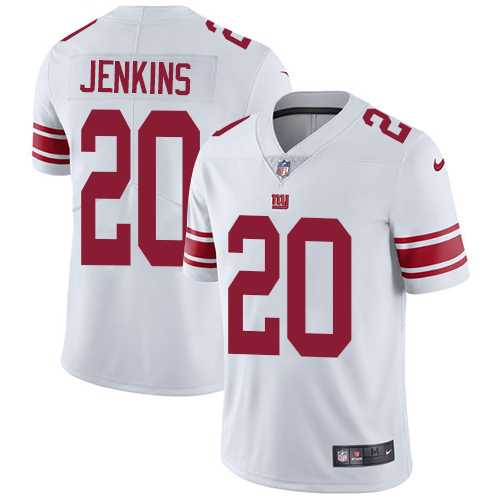 Youth Nike New York Giants #20 Janoris Jenkins White Stitched NFL Vapor Untouchable Limited Jersey
