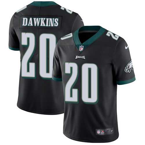 Youth Nike Philadelphia Eagles #20 Brian Dawkins Black Alternate Youth Stitched NFL Vapor Untouchable Limited Jersey