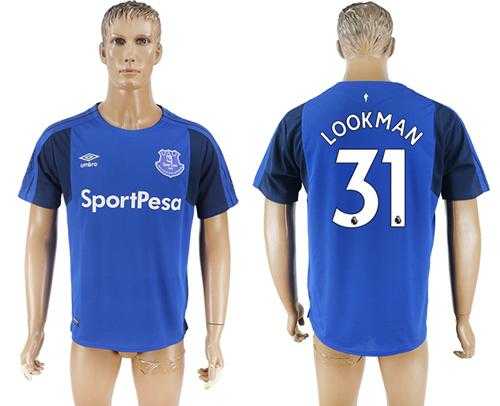 Everton #31 Lookman Home Soccer Club Jersey