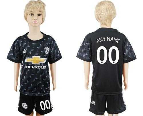 Manchester United Personalized Away Kid Soccer Club Jersey