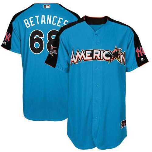 New York Yankees #68 Dellin Betances Blue 2017 All-Star American League Stitched MLB Jersey