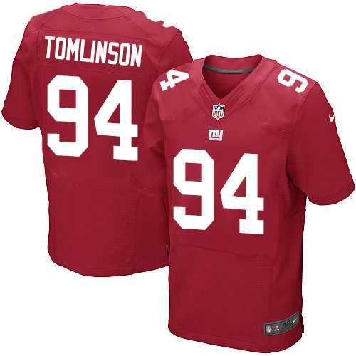 Nike New York Giants #94 Dalvin Tomlinson Red Alternate Men's Stitched NFL Elite Jersey