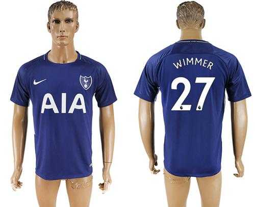 Tottenham Hotspur #27 Wimmer Away Soccer Club Jersey