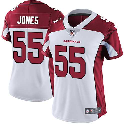 Women's Nike Arizona Cardinals #55 Chandler Jones White Stitched NFL Vapor Untouchable Limited Jersey
