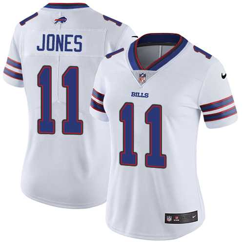 Women's Nike Buffalo Bills #11 Zay Jones White Stitched NFL Vapor Untouchable Limited Jersey