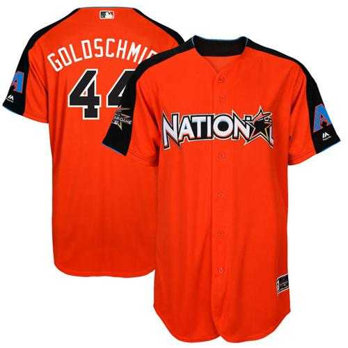 Youth Arizona Diamondbacks #44 Paul Goldschmidt Orange 2017 All-Star National League Stitched MLB Jersey
